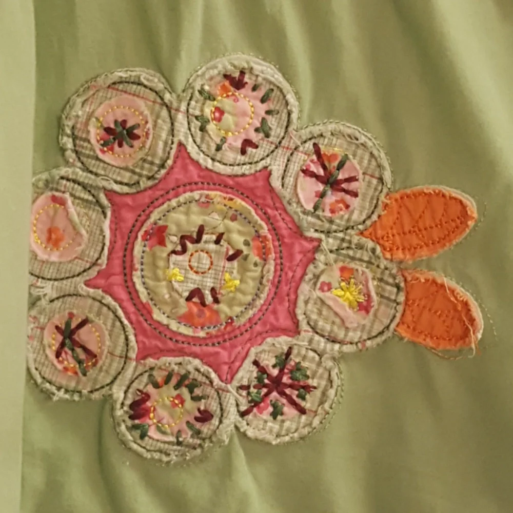 The Children's Place Boho Pink Green Skirt